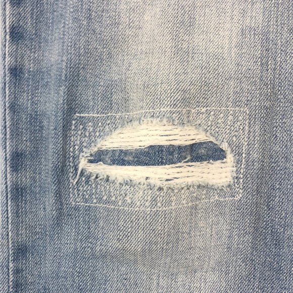 LEVI'S New Boyfriend Light Wash Jeans in Rolling Blues 27 - Picture 8 of 16